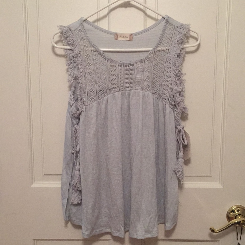 Altar’d State blue tank top